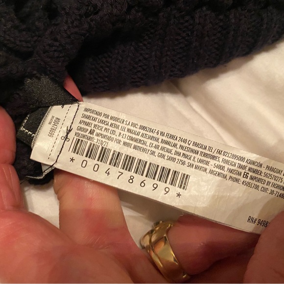 Forever 21 crochet crop top size large - Picture 9 of 10